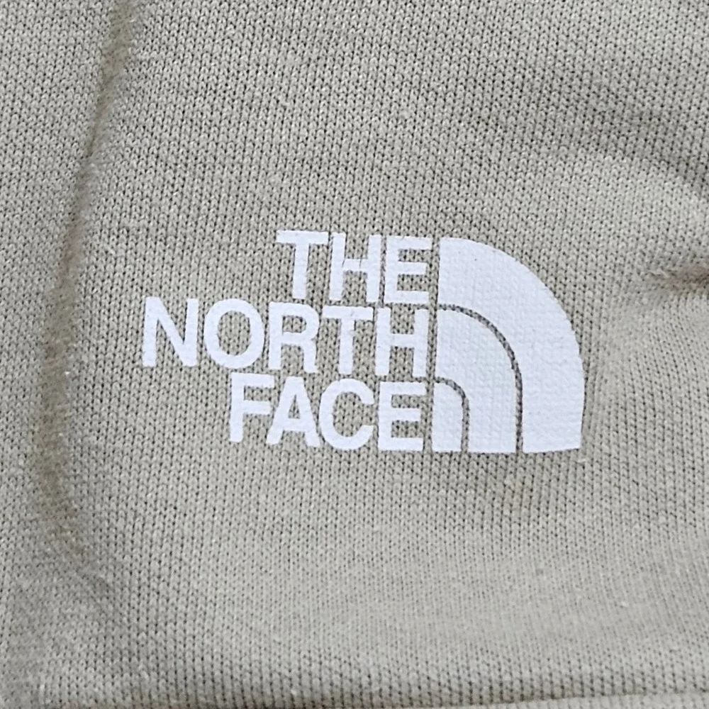 The‎ North Face Cargo Sweatpants Mens Large Tan Beige Fleece Joggers NF0A5GEM